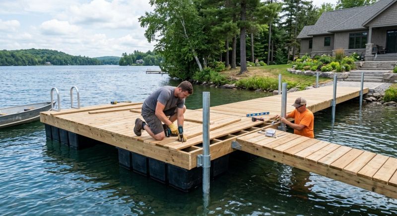 Boat Dock Installation in Littleton, CO