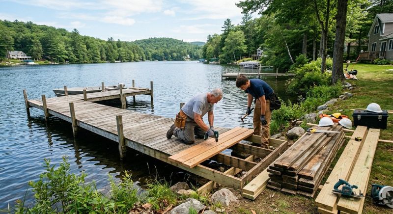 Water Dock Repair in Overland Park, KS