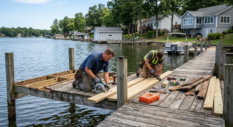 Boat Dock Repair in Roswell, GA