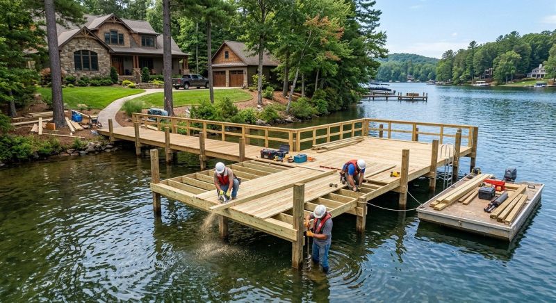 Dock Enlargement in Denver County, CO