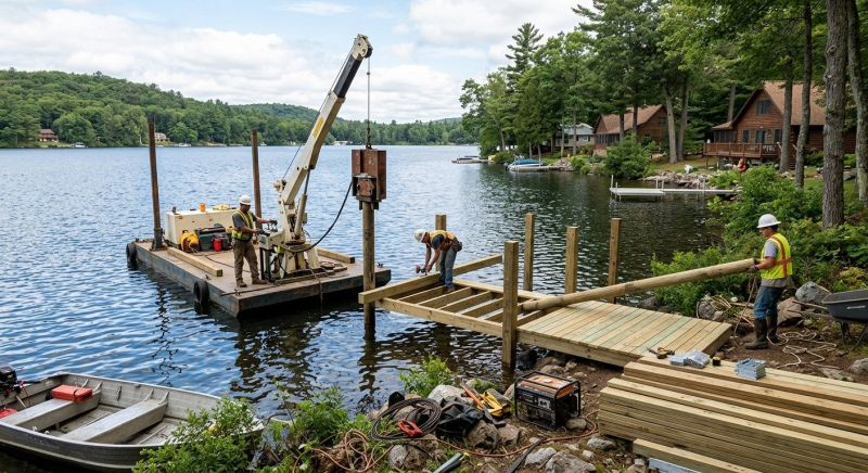 Dock Installation in Alpharetta, GA