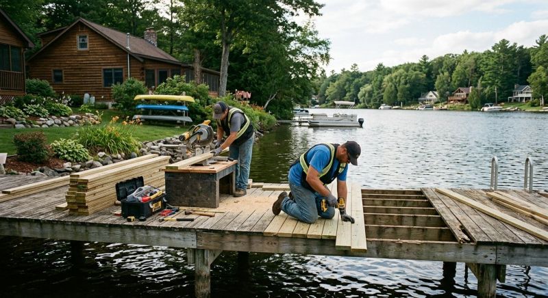 Dock Wood Replacement in Littleton, CO
