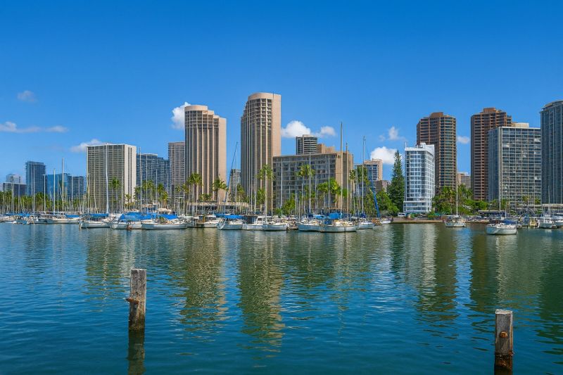 Marina with Multiple Docks