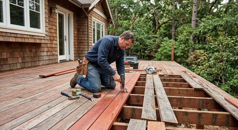 Wood Deck Repair in Seattle, WA