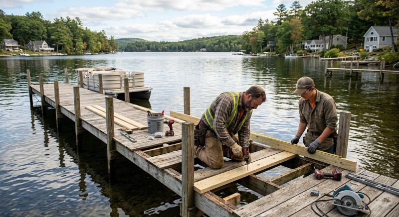 Wood Dock Repair in Littleton, CO